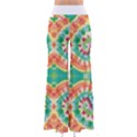 Green & Orange Tie Dye Palazzo Pants View2