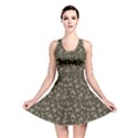 Green Camouflage Pattern Reversible Skater Dress View1