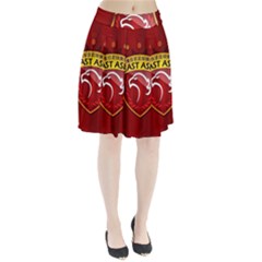 Shanghai Sipg F C  Pleated Skirt by Valentinaart