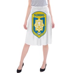 Jiangsu Suning F C  Midi Beach Skirt by Valentinaart