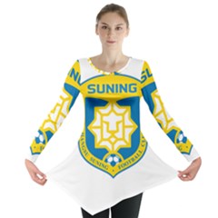 Jiangsu Suning F C  Long Sleeve Tunic  by Valentinaart