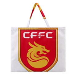 Hebei China Fortune F C  Zipper Large Tote Bag by Valentinaart