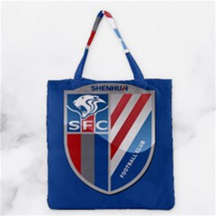 Shanghai Greenland Shenhua F C  Grocery Tote Bag by Valentinaart