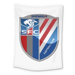 Shanghai Greenland Shenhua F C  Medium Tapestry by Valentinaart