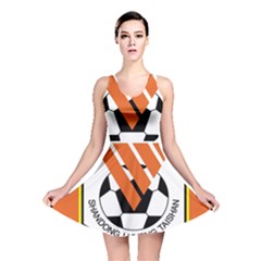 Shandong Luneng Taishan F C  Reversible Skater Dress by Valentinaart