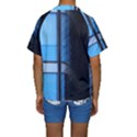 Modern Office Window Architecture Detail Kids  Short Sleeve Swimwear View2