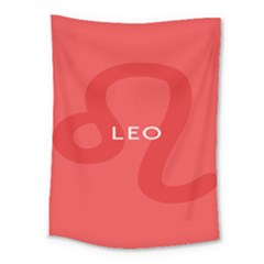 Zodiac Leo Medium Tapestry by Mariart