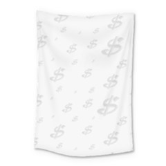 Dollar Sign Transparent Small Tapestry by Mariart