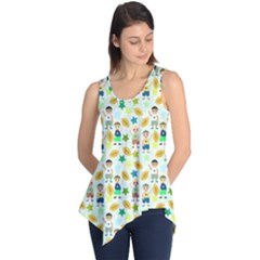 Football Kids Children Pattern Sleeveless Tunic by Nexatart