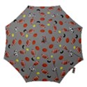 Balltiled Grey Ball Tennis Football Basketball Billiards Hook Handle Umbrellas (Small) View1