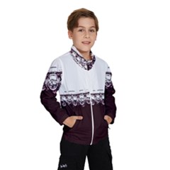 Bubbles In Red Wine Wind Breaker (kids) by Nexatart