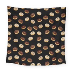 Donuts Pattern Square Tapestry (large) by Valentinaart