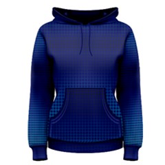 Blue Dot Women s Pullover Hoodie by PhotoNOLA