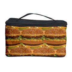 Delicious Burger Pattern Cosmetic Storage Case by berwies