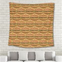 Delicious Burger Pattern Square Tapestry (Large) View2