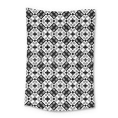 Geometric Modern Baroque Pattern Small Tapestry by dflcprints