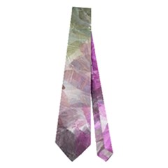 Purple Green Paint Texture          Necktie by LalyLauraFLM