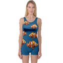 Clown fish One Piece Boyleg Swimsuit View1