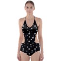 Black Star Space Cut-Out One Piece Swimsuit View1