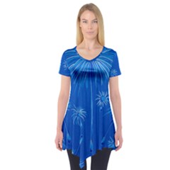 Floating Short Sleeve Tunic  by dawnsiegler