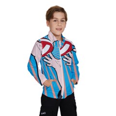 Volly Ball Sport Game Player Wind Breaker (kids) by Mariart