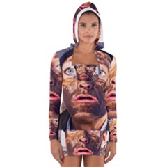 Shitfaced Women s Long Sleeve Hooded T-shirt by RakeClag