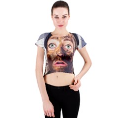 Shitfaced Crew Neck Crop Top by RakeClag