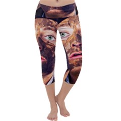 Shitfaced Capri Yoga Leggings by RakeClag