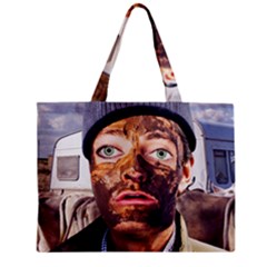 Shitfaced Zipper Mini Tote Bag by RakeClag