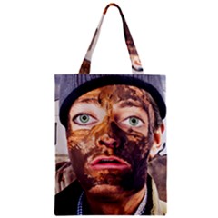 Shitfaced Zipper Classic Tote Bag by RakeClag