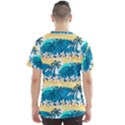 Tropical Surfing Palm Tree Men s Sport Mesh Tee View2