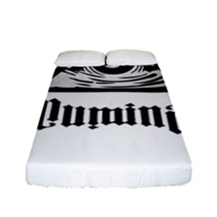 Illuminati Fitted Sheet (full/ Double Size) by Valentinaart