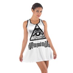 Illuminati Cotton Racerback Dress by Valentinaart