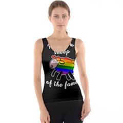 Rainbow Sheep Tank Top by Valentinaart