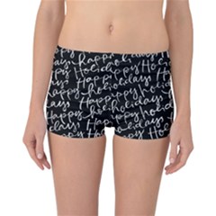 Happy Holidays Reversible Bikini Bottoms by Mariart