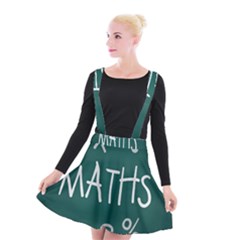 Maths School Multiplication Additional Shares Suspender Skater Skirt by Mariart