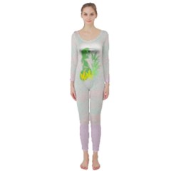 Og Ganja Girl Long Sleeve Catsuit by getstonedinstyle