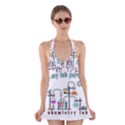 Chemistry lab Halter Swimsuit Dress View1