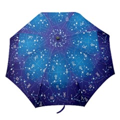 Astrology Illness Prediction Zodiac Star Folding Umbrellas by Mariart