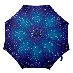 Astrology Illness Prediction Zodiac Star Hook Handle Umbrellas (medium) by Mariart