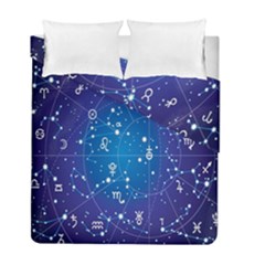 Astrology Illness Prediction Zodiac Star Duvet Cover Double Side (full/ Double Size) by Mariart