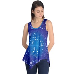 Astrology Illness Prediction Zodiac Star Sleeveless Tunic by Mariart