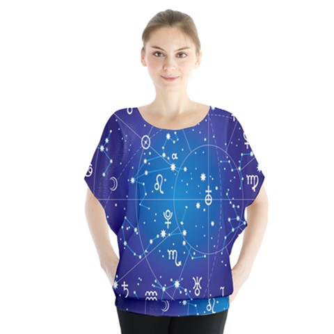 Astrology Illness Prediction Zodiac Star Blouse by Mariart