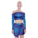 Astrology Illness Prediction Zodiac Star Off Shoulder Top with Skirt Set View1