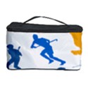 Sport Player Playing Cosmetic Storage Case View1