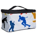 Sport Player Playing Cosmetic Storage Case View2