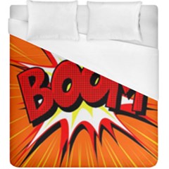 Boom Sale Orange Duvet Cover (king Size) by Mariart