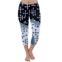 Decoboom Custom Pickguard Engraved Eames Dots Capri Winter Leggings  by Mariart