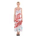 Question Mark Quiz Time Sleeveless Maxi Dress View1