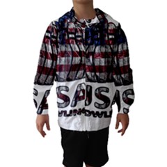 Usa Bowling  Hooded Wind Breaker (kids) by Valentinaart